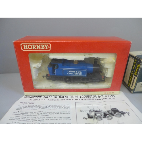 670 - A Lima model locomotive, in a Wrenn box, and a Hornby 00 gauge model locomotive