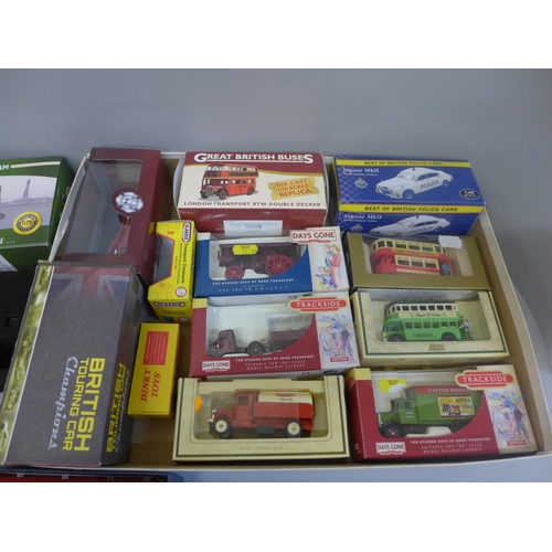 686 - Fifteen Trackside Days Gone, Dinky and other die-cast model vehicles, boxed