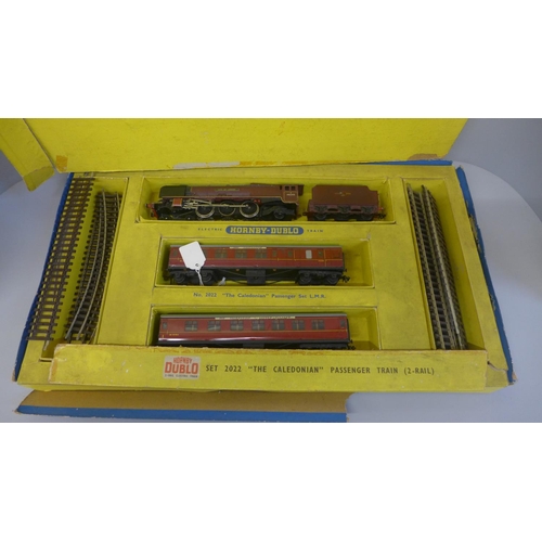 730 - Hornby Dublo model railway, City of London locomotive, box a/f