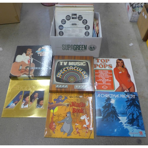 741 - A collection of LP records**PLEASE NOTE THIS LOT IS NOT ELIGIBLE FOR POSTING AND PACKING**