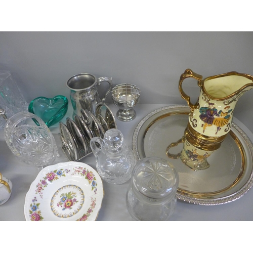 743 - A collection of china, glassware and metalware**PLEASE NOTE THIS LOT IS NOT ELIGIBLE FOR POSTING AND... 