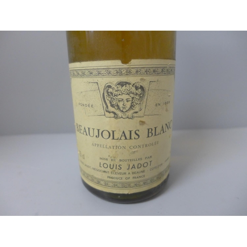 818 - A bottle of 1979 Louis Jadot Beaujolais-Blanc