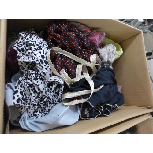 2058 - Approx. 60 items of ladies and gents clothes in assorted sizes and styles