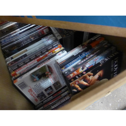 2081 - 5 Boxes of DVDs and Blu-Ray movies