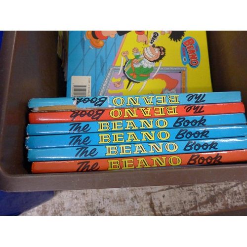 2109 - Approx. 50 vintage comic annuals: Beano, Twinkle, Girl, etc.