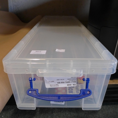 3011 - Really Useful Wrap Box (283-215) * This lot Is subject to VAT