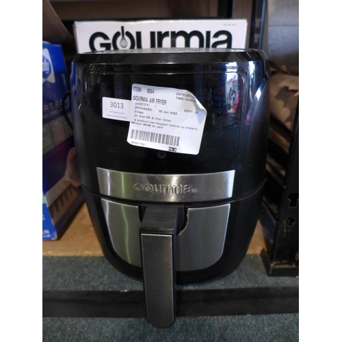 3013 - Gourmia Air Fryer         (283-207) * This lot Is subject to VAT