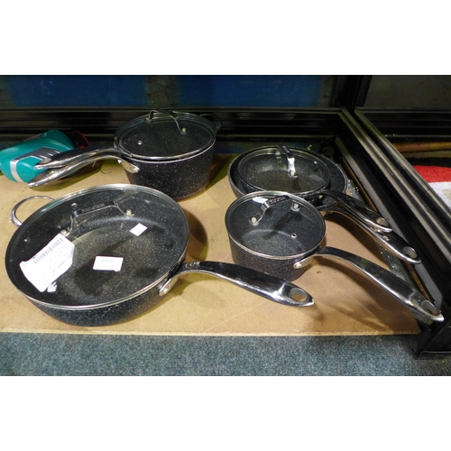 3020 - The Rock Cookware set,  Original RRP £106.99 + vat   (281-39)   * This lot is subject to vat