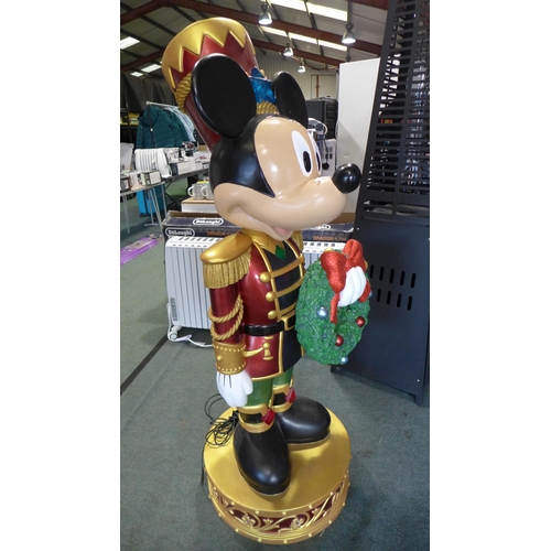 3043 - Disney 5Ft Mickey Mouse Nutcracker (283-221) * This lot Is subject to VAT