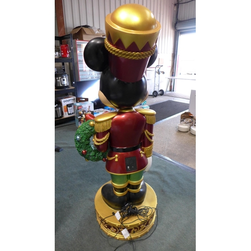 3043 - Disney 5Ft Mickey Mouse Nutcracker (283-221) * This lot Is subject to VAT