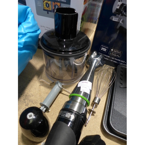 3048 - Braun Hand Blender  - model no MQ9138XI    (282-585)  * This lot is subject to vat