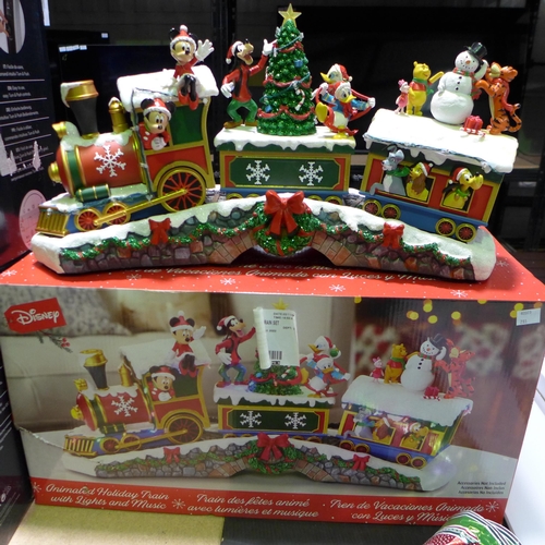 3073 - Disney Tabletop Train Set and Disney Ornaments  (281-55,73)   * This lot is subject to vat