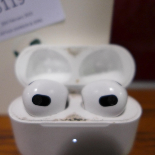 3119 - Airpods 3R Gen Chg Case - model no MPNY3ZM/A, Original RRP £133.33 + vat (282-167)  * This lot is su... 