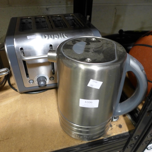 3206 - Dualit Architect Bundle kettle and toaster , Original RRP £124.99 + vat (282-628)  * This lot is sub... 