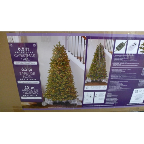 3217 - 6.5Ft Micro LED Tree - polygroup    , Original RRP £399.99 + vat (282-55)  * This lot is subject to ... 