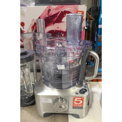 3243 - Kenwood Multipro FPM810  food processor, Original RRP £166.66 + vat (282-474)  * This lot is subject... 