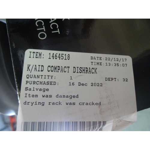 3336 - K/Aid Compact Dishrack   (282-591)  * This lot is subject to vat