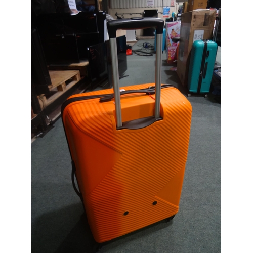 3362 - At Zakk Large Orange hardside spinner Case      (282-186)  * This lot is subject to vat