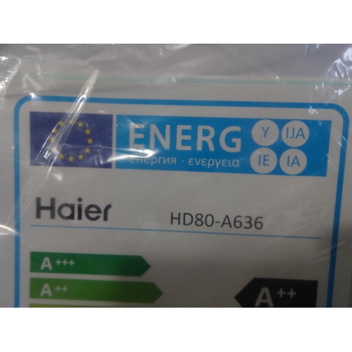 3381 - Haier Heat Pump Dryer 8Kg - model no HD80-A636   , Original RRP £439.99 + vat (282-184)  * This lot ... 