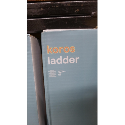 2138 - 6 boxed, unused Good Home Koros ladders