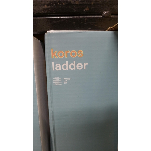 2143 - 6 boxed, unused Good Home Koros ladders