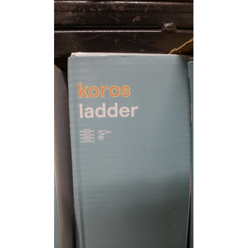 2145 - 6 boxed, unused Good Home Koros ladders