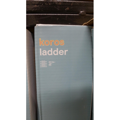 2146 - 6 boxed, unused Good Home Koros ladders