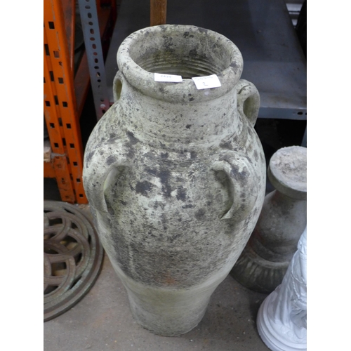 2439 - Approx 80cm stone urn