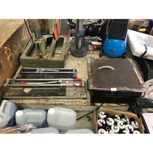 2006 - 2 Tile cutters and one electric tile cutting table saw