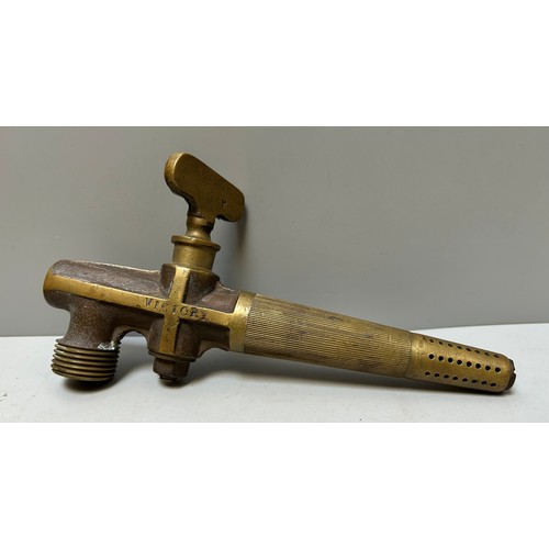 25 - A vintage Victory brand brass beer tap
