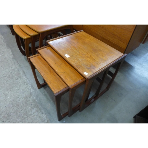 26 - A G-Plan Quadrille teak nest of tables