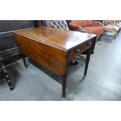 153 - A George IV mahogany Pembroke table