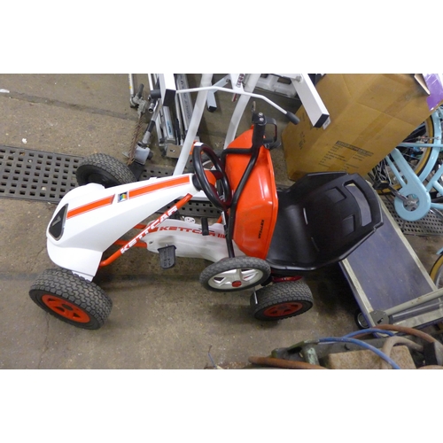 2339 - Kettler Ketcar pedal go-kart with trailer - Police repossession