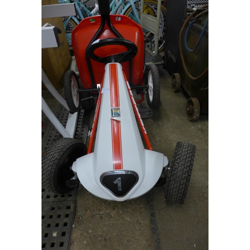 2339 - Kettler Ketcar pedal go-kart with trailer - Police repossession