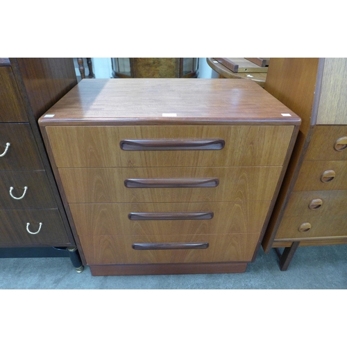 15 - A G-Plan Fresco teak chest of drawers