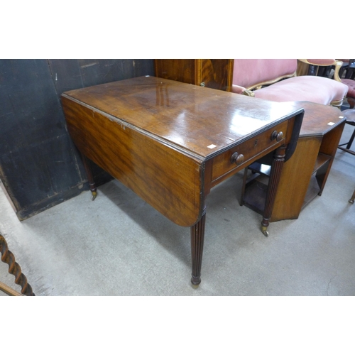 153 - A George IV mahogany Pembroke table