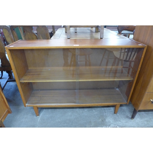 17 - A teak bookcase