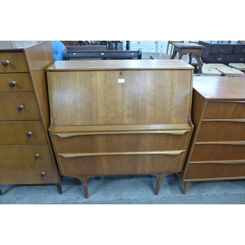 19 - A Sutcliffe of Todmorden S-Form teak bureau