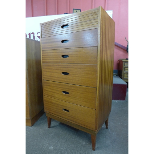 2 - An Austin Suite teak chest of drawers