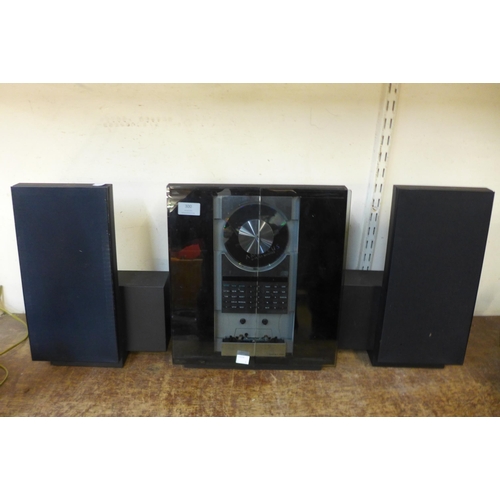 300 - A Bang & Olufsen BeoSound Overture and two speakers