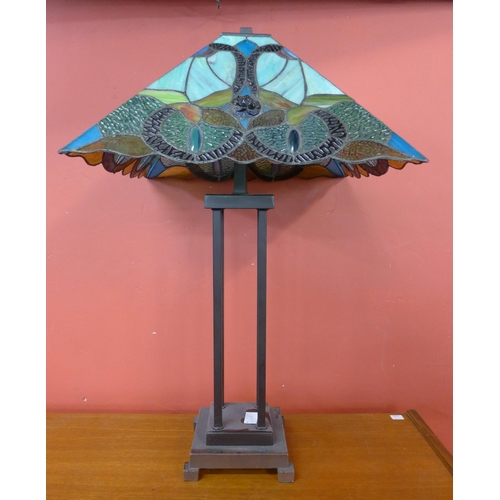 327 - A Tiffany style table lamp