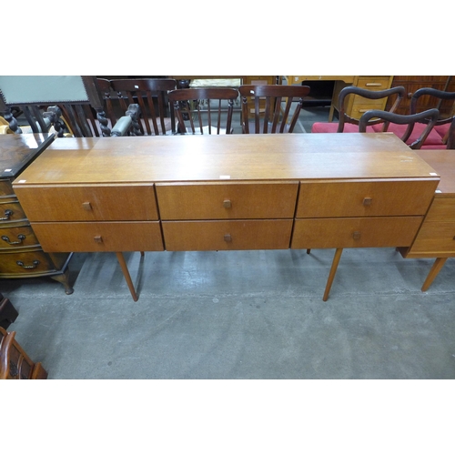 66 - A teak sideboard