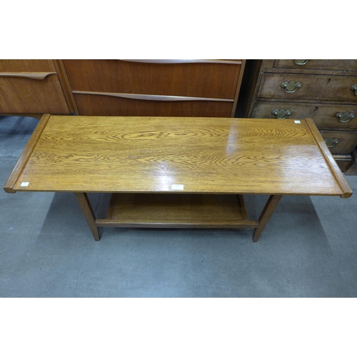 74 - An oak coffee table