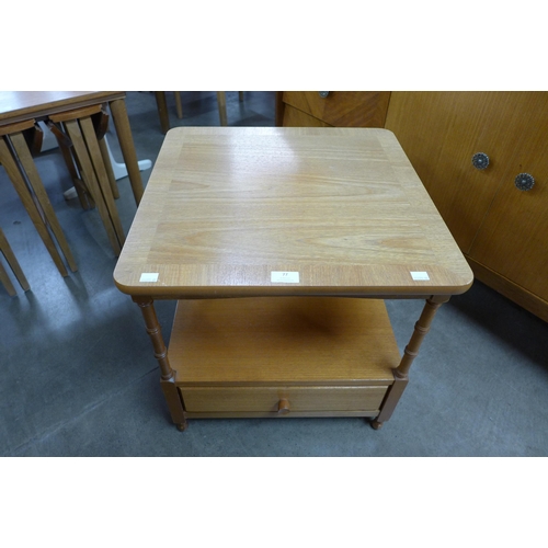 77 - A Nathan teak side table