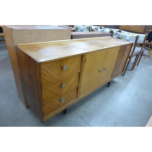 78 - A walnut sideboard