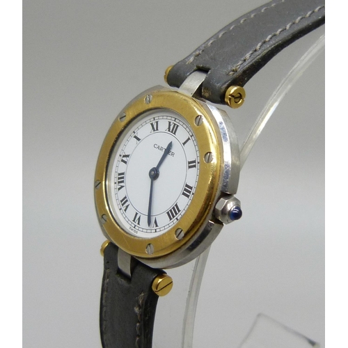 1010 - A Santos de Cartier wristwatch, 26mm case