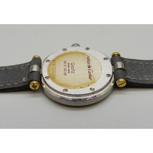 1010 - A Santos de Cartier wristwatch, 26mm case