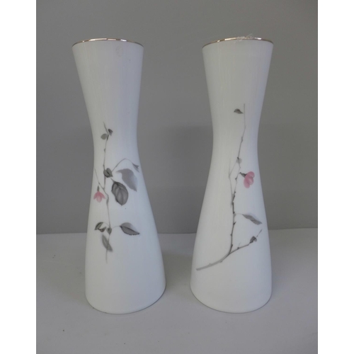 606 - A pair of Rosenthal German vases