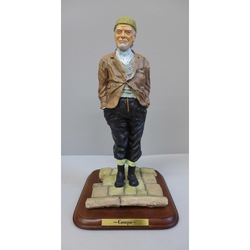 661 - A Danbury Mint Last of The Summer Wine Compo figure