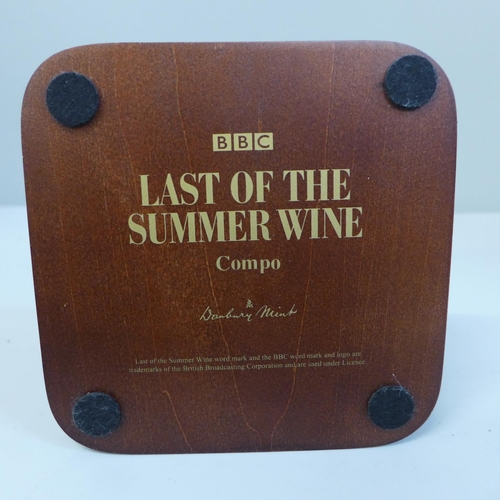 661 - A Danbury Mint Last of The Summer Wine Compo figure